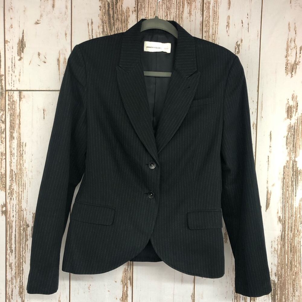 Paper Denim & Cloth Pinstripe Blazer, Size 3. In excellent condition!